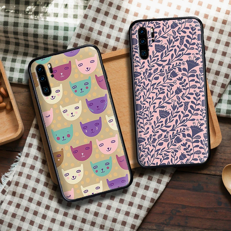 Для huawei Y6 Y7 2018 Y9 Prime 2019 Коврики 10 20 Pro Nova2 3 4 Lite Nova 2i 3i 5i крышка сумки Картина чехол для