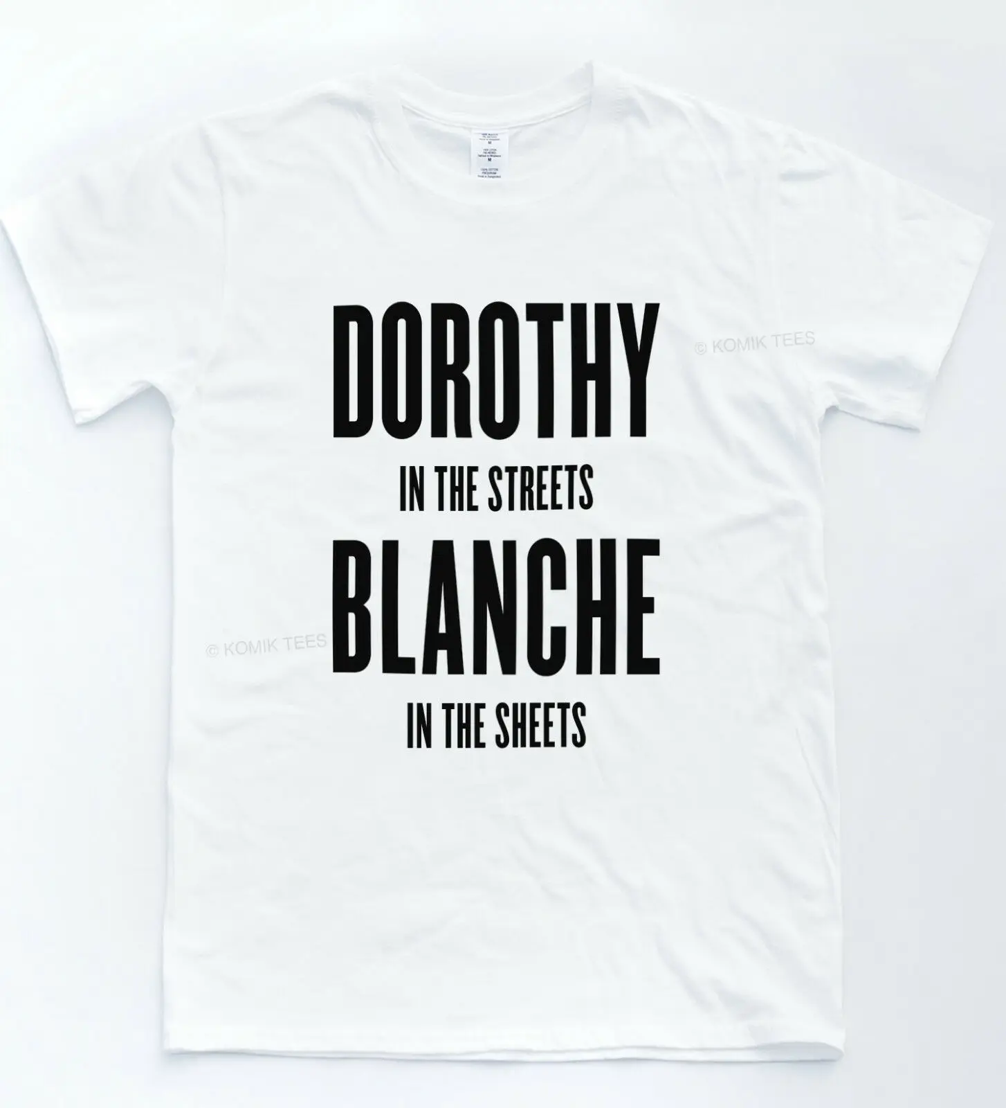 Футболка Дороти Бланш Золотая забавная футболка для девочек хипстер Инди