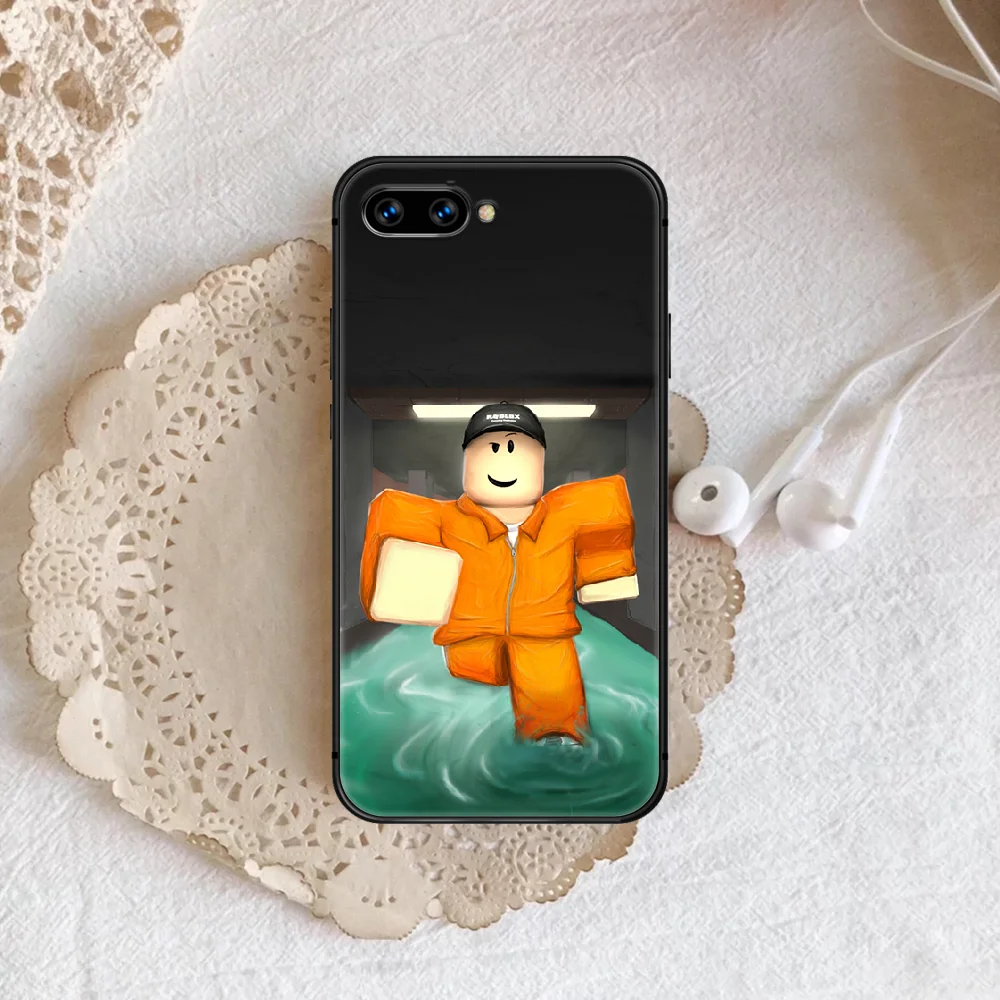

Roblox game Phone Case Cover Hull For honor 7a 8 8s 8a 8x 9 9x 10 20 i Lite Pro black Cover Soft Back Fashion Coque Luxury Prime