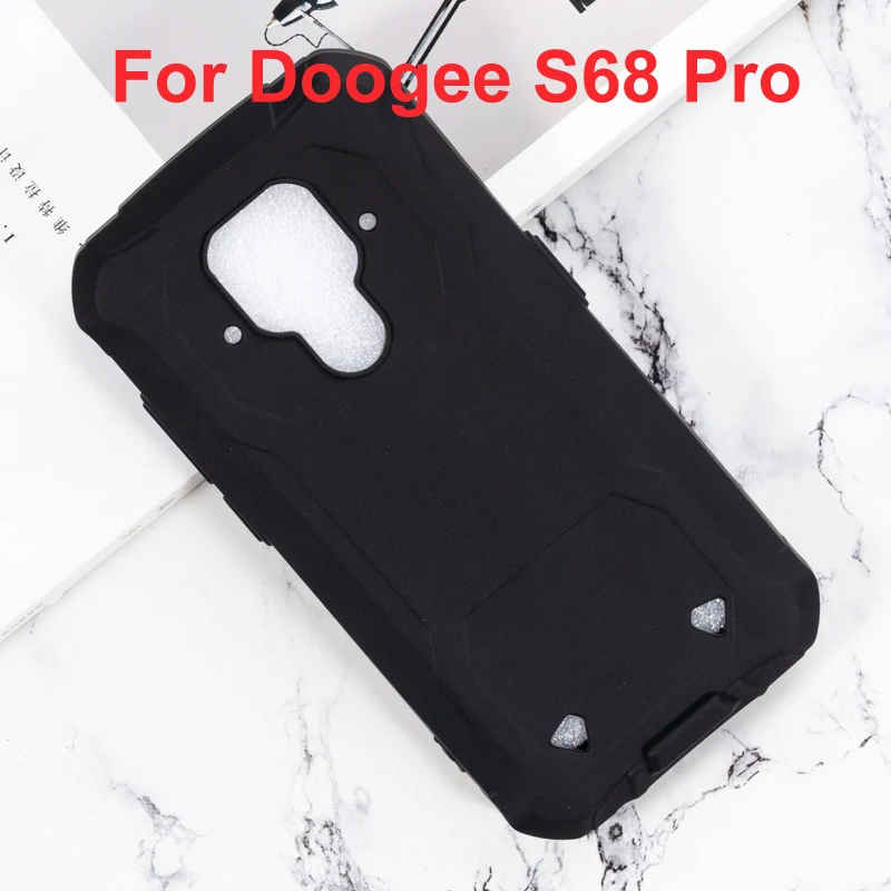 Ulefone Armor 6 крышка силиконовый чехол Мягкий ТПУ Матовый Пудинг Черный Защитный для