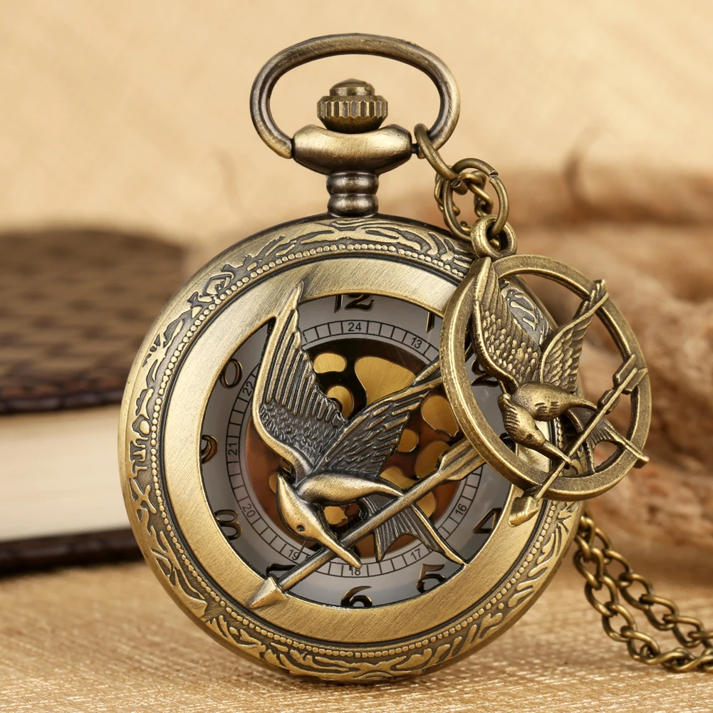 

Часы наручные в стиле ретро для мужчин и женщин, бронзовые Кварцевые дизайнерские, с подвеской-цепочкой, в стиле стимпанк, унисекс