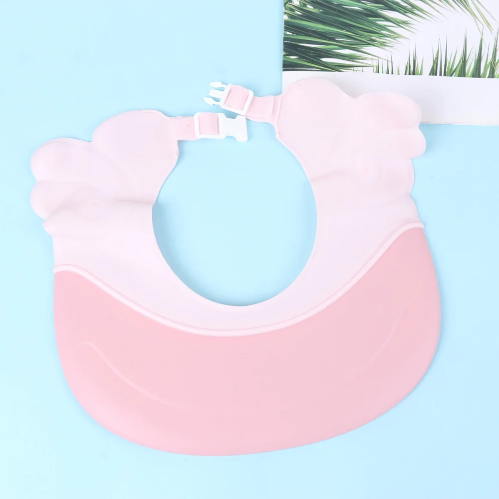 

Waterproof Adjustable Baby Shampoo Hat Practical Shampoo Cap Simple Shampoo Headwear Infant Ear Protection Cap )