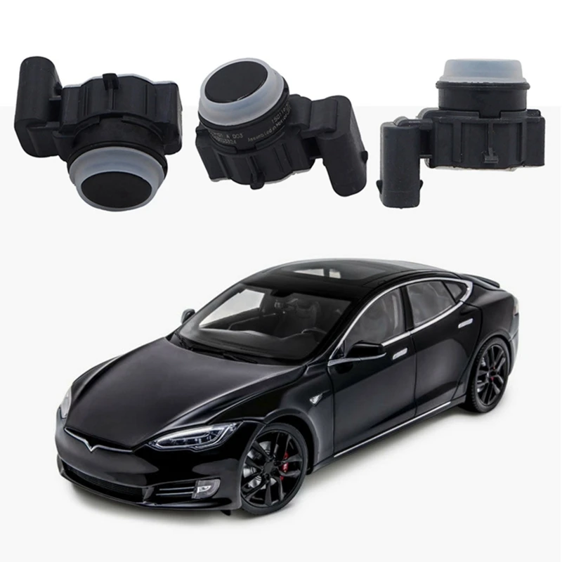 

Car Bumper Parking Sensor Parking Sensor Parking Assist Sensor for Tesla Model S X 1048473-01-A 0263033324 Black