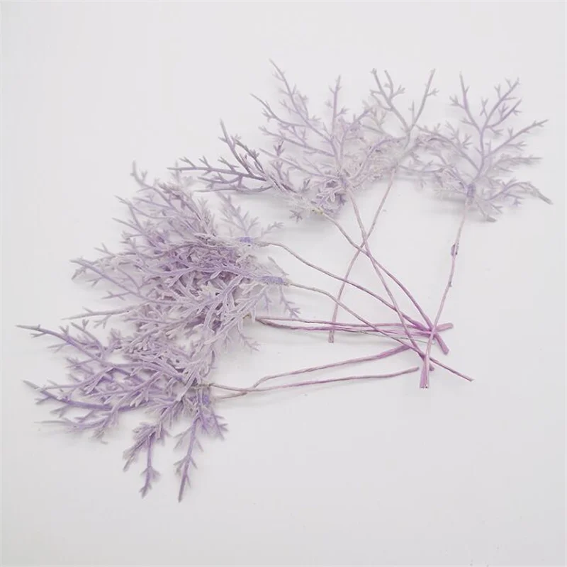 Искусственные цветы Rime 10 шт. искусственные букет ветвей мороза украшение