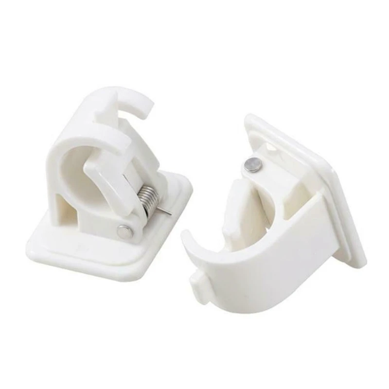 Выдвижная телескопическая пружинная направляющая для штор с 2 самоклеящимися