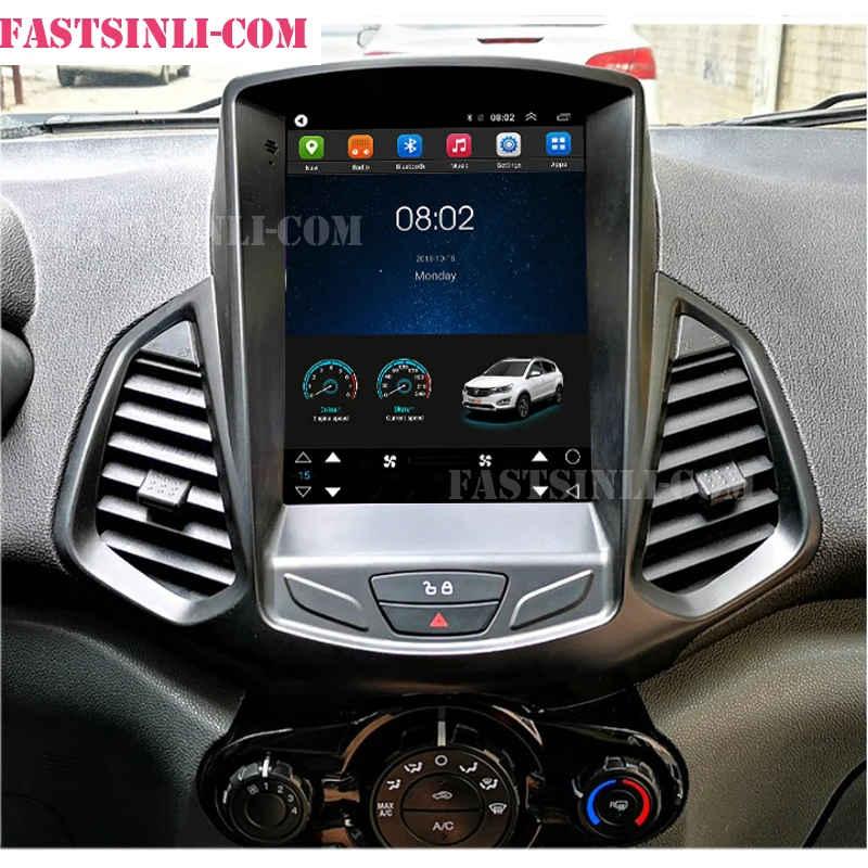 Автомобильный GPS мультимедийный радиоплеер android для Ford Fiesta 2008 2015 с вертикальным