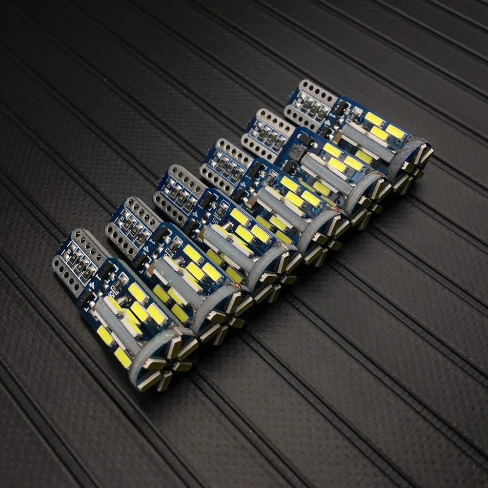 Светодиодсветодиодный CAN-шина T10 для автомобиля 30 SMD 4014 чип светодиодсветодиодный