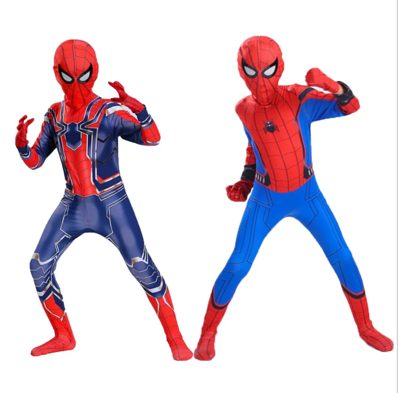 Костюм Человека-паука для детей и взрослых костюм железный паука супергероя