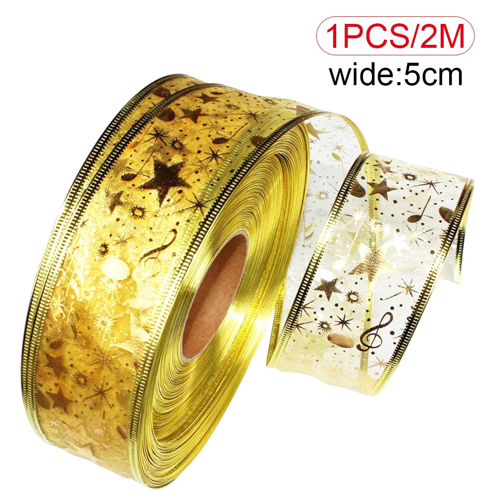 DIY рождественская лента корсажная атласная для свадьбы Рождественская вечеринка