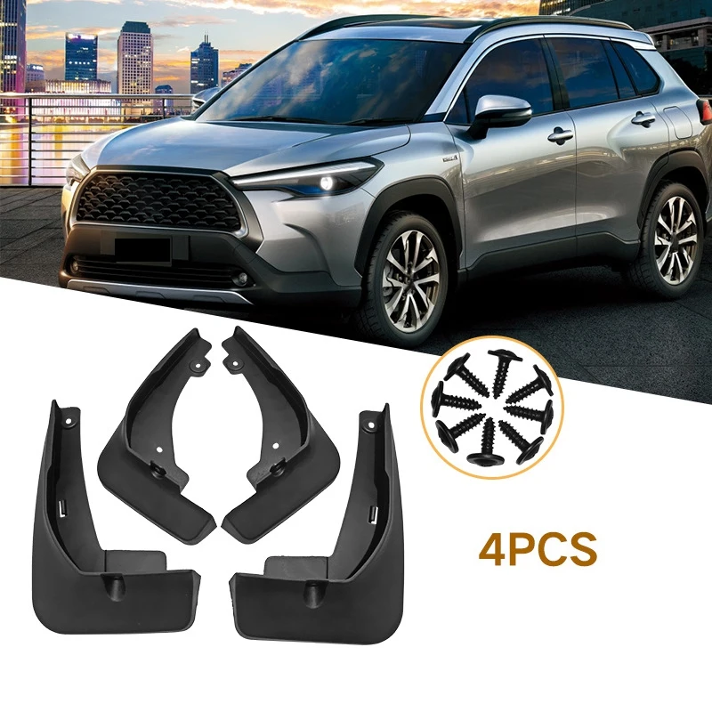 

4 шт., брызговики для Toyota Corolla Cross 2020 2021
