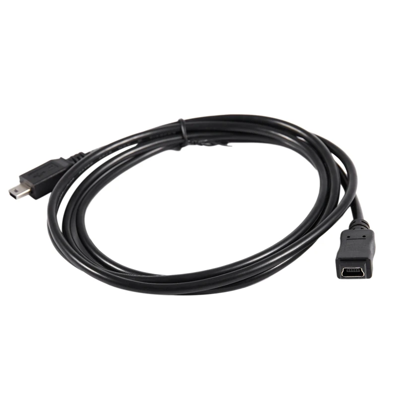 Удлинительный Кабель-адаптер HFES 1 5 м Mini USB B 5pin штырь-гнездо черный | Компьютеры и