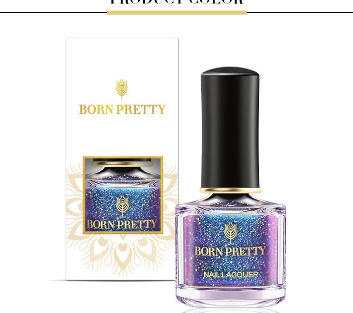 BORN PRETTY 3D Магнитный Блестящий лак для ногтей 6 мл голографический лак для глаз хамелеона кота