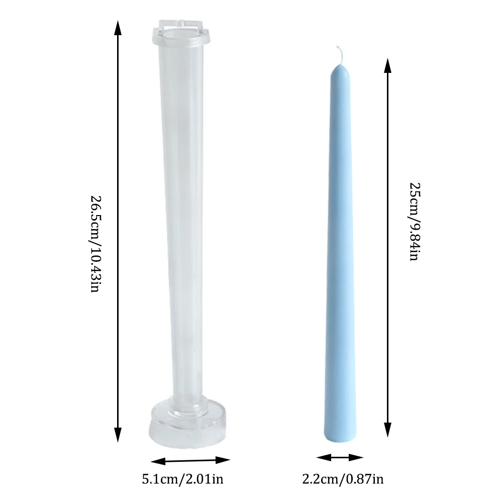 Прозрачная форма для свечей 1 шт. мыла ручной работы многоразовые формы