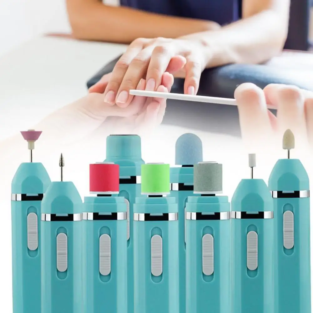 

Electric Nail Drill Various Heads Multifunctional Fast Rotating Speed Manicure Grinder Peeling Machine Nail Drill Equipment Tool
