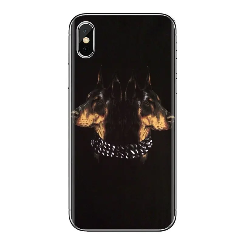 Transparent Soft Shell Covers For Xiaomi Redmi 4A S2 Note 3 3S 4 4X 5 Plus 6 7 6A Pro Pocophone F1 funny Dachshund doberman |