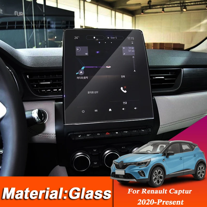 

Car Styling Dashboard GPS Navigation Screen TPU Protective Film Sticker For Renault Captur 2020-Present Control of LCD Screen