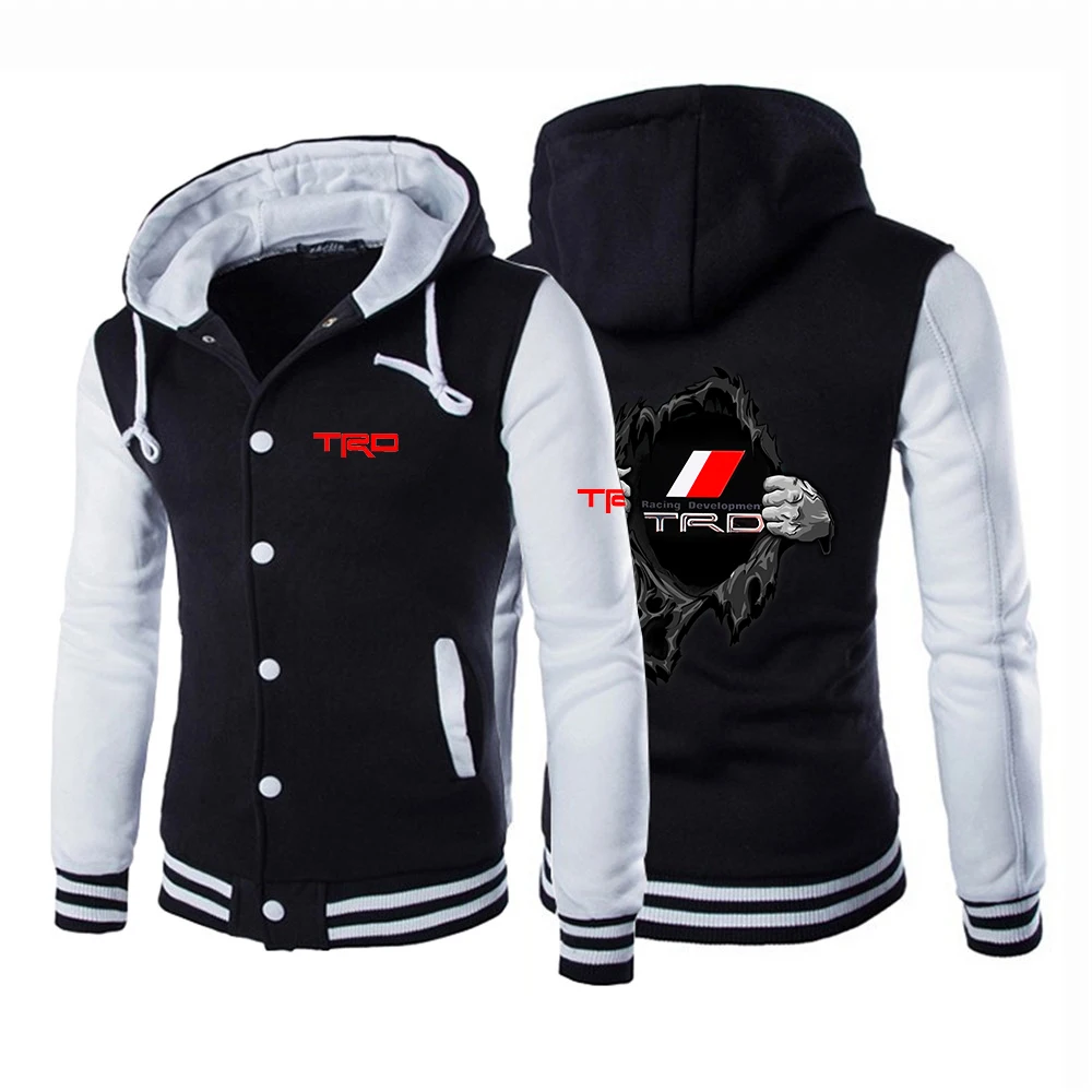 

2020 Men's Toyota TRD Car Logo Jackets Designer Hoodies Uniform Casual Unisex Baseball Coats Sport Cotton Sweatshirts