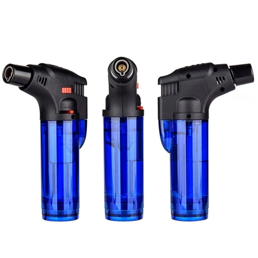 Ветрозащитная многоразовая Зажигалка фонарь бутан зажигалка шеф повара