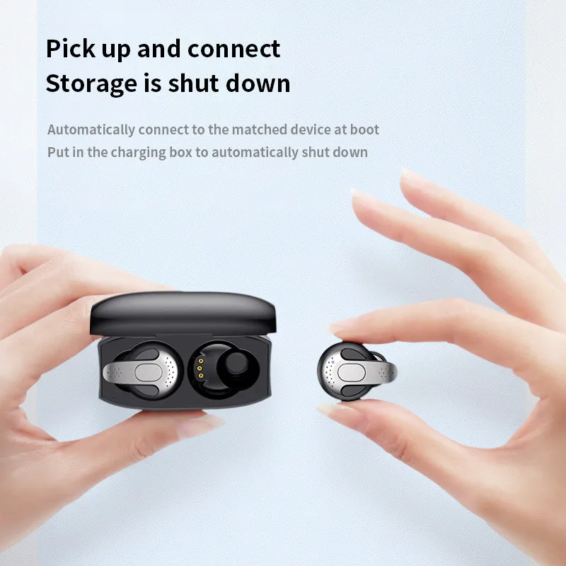 

TWS 500mAH Charging Case Wireless Headphone Bluetooth 5.0 Waterproof IPX5 Deep Bass Earphone Bluetooth Earbuds Handsfree Earbuds