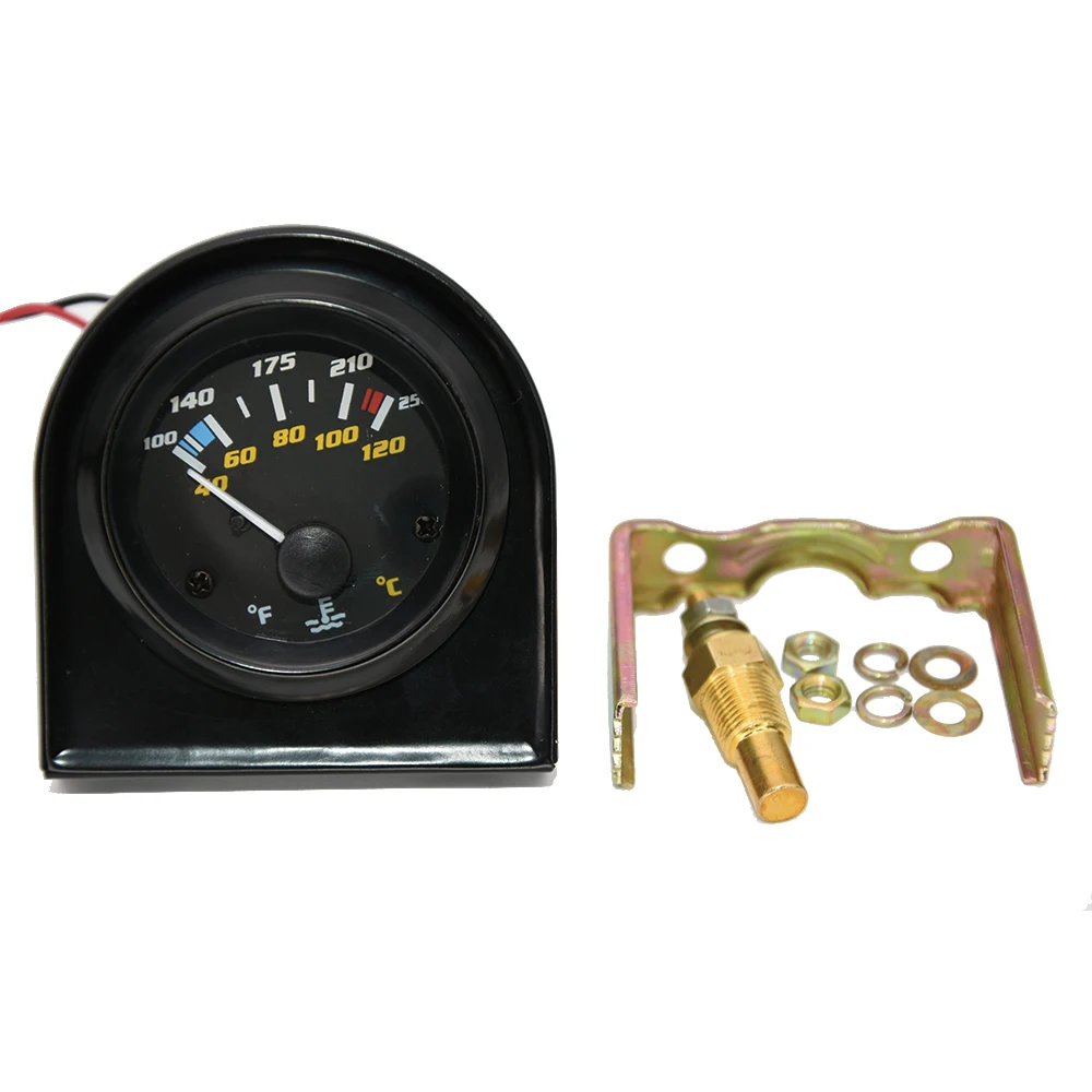 2 в 1 автомобильный двойной аналоговый датчик температуры воды &quot52 мм 40 ~ 120