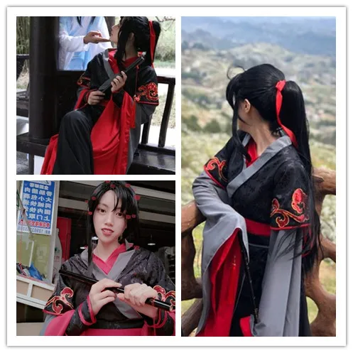 Wei Wuxian/костюм Патриарха илинга для косплея, гроссмейстера демонического культивирования, вечерние костюмы Mo Xuanyu Mo Dao Zu Shi