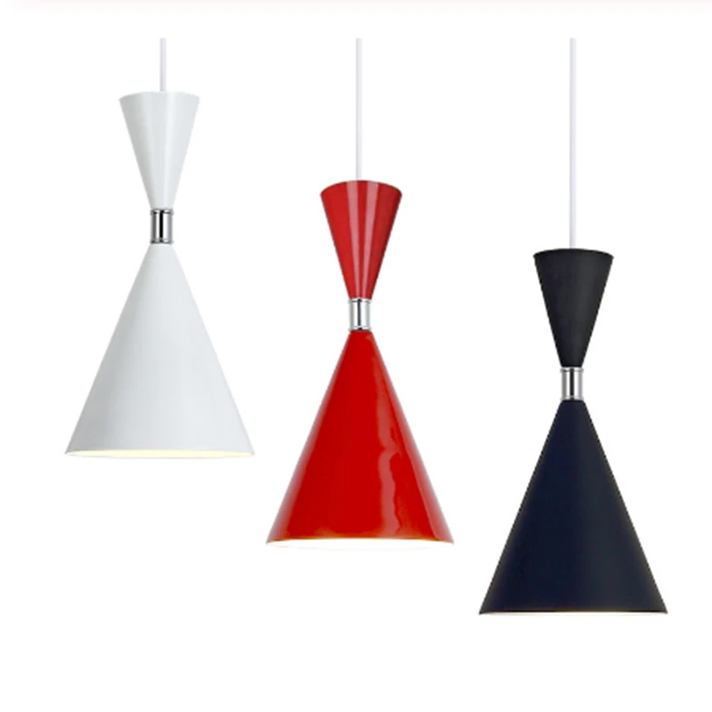 

Modern Loft aluminum Pendant Lights fixture home decoration E27 bulb Ceiling hanging lights
