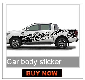 Автомобильные аксессуары mudslinger ranger с красным лесным треком кузова задний хвост сторона графический винил для Ford ranger или wildtrack2012
