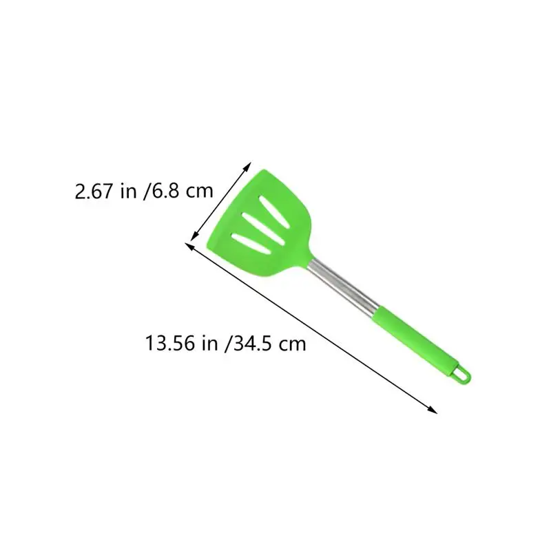 

1Set Stainless Steel Handle Cookware Kit Silicone Cooking Tool 14pcs Kitchen Tools With 1pc Storage Bucket (Assorted Color)