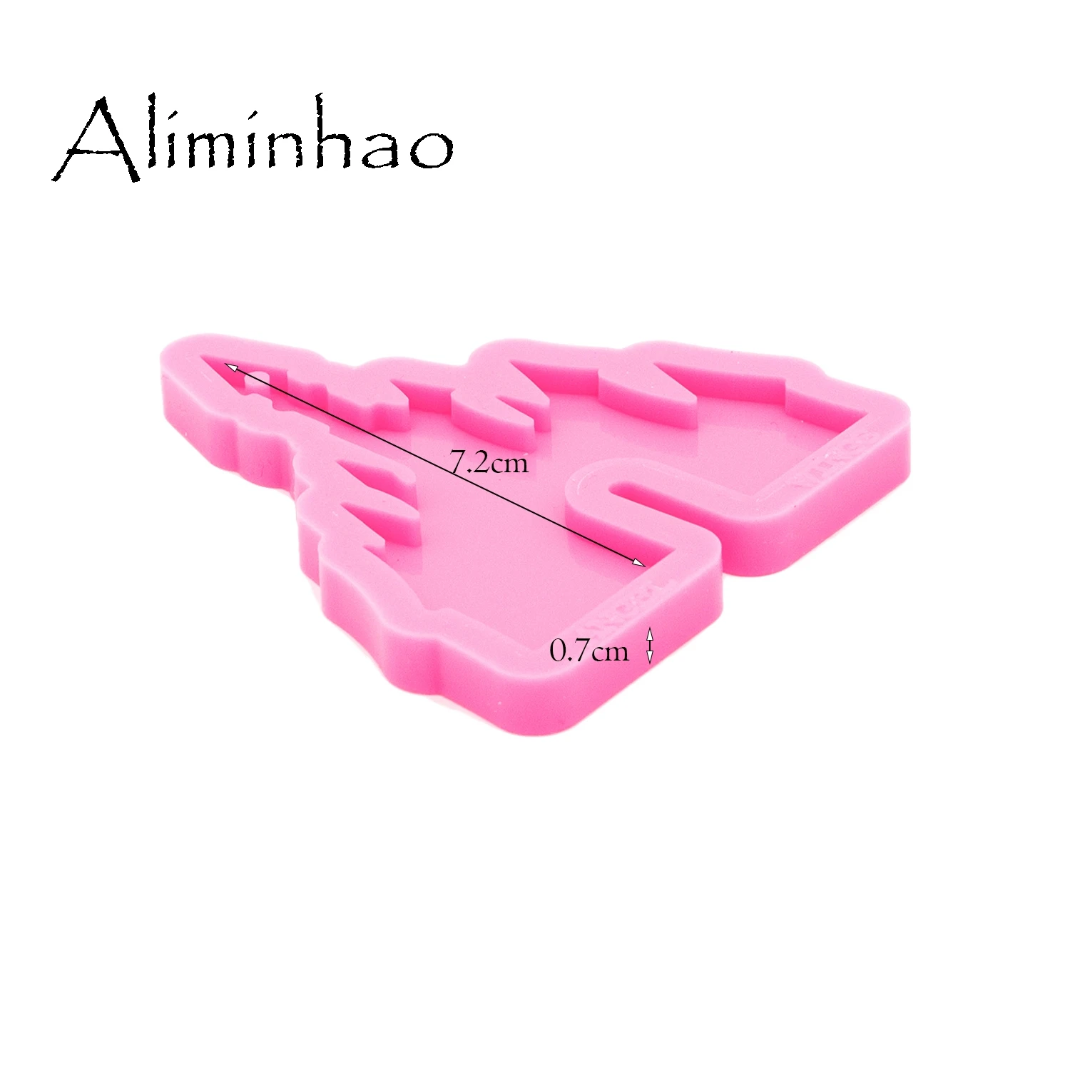 

DY0479 Shiny Glossy Castle Mould Silicone for Epoxy Resin Jewellery Making Keychain Mold