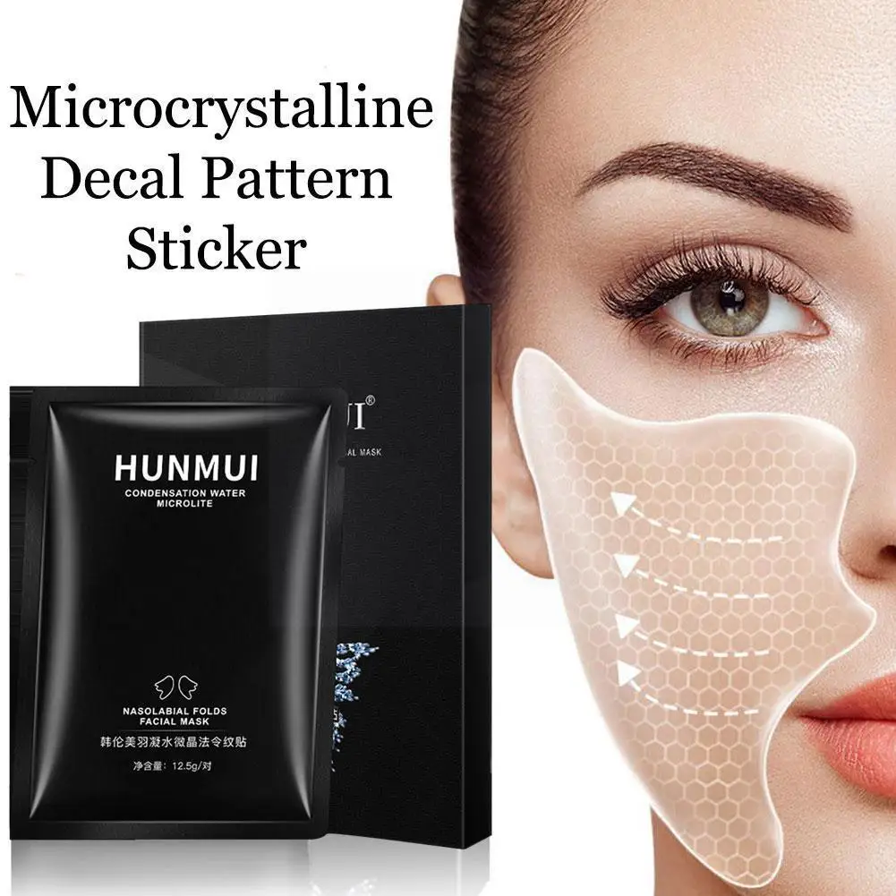 

Hunmui Anti Wrinkle Patches Removal Sticker Face Forehead Decree Reusable Patch Stickers Neck Eye Skin Sticker Care Pattern N8c8