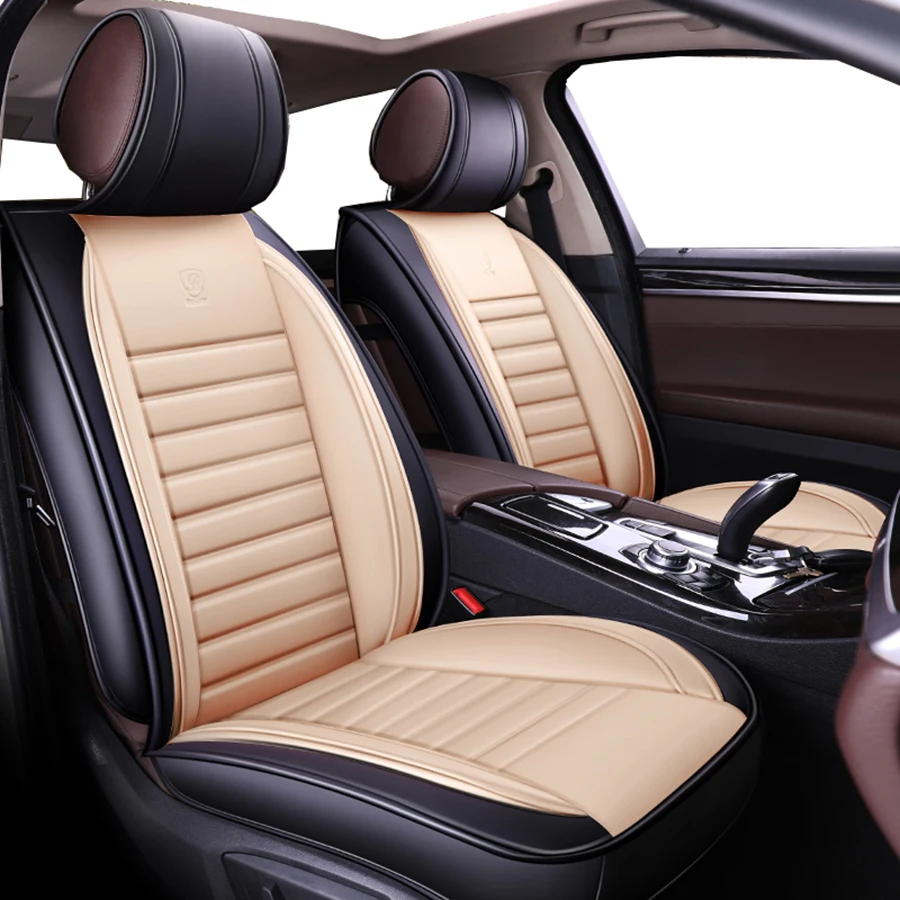 Чехлы для автокресел из искусственной кожи с полным покрытием для mercedes benz class c w202 t202 w203 t203 w204 w205