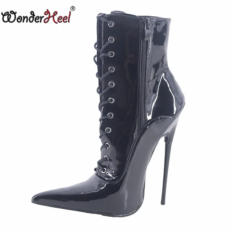 Wonderheel новинка 2021 года туфли на шпильке 18 см очень высоком каблуке длинные с
