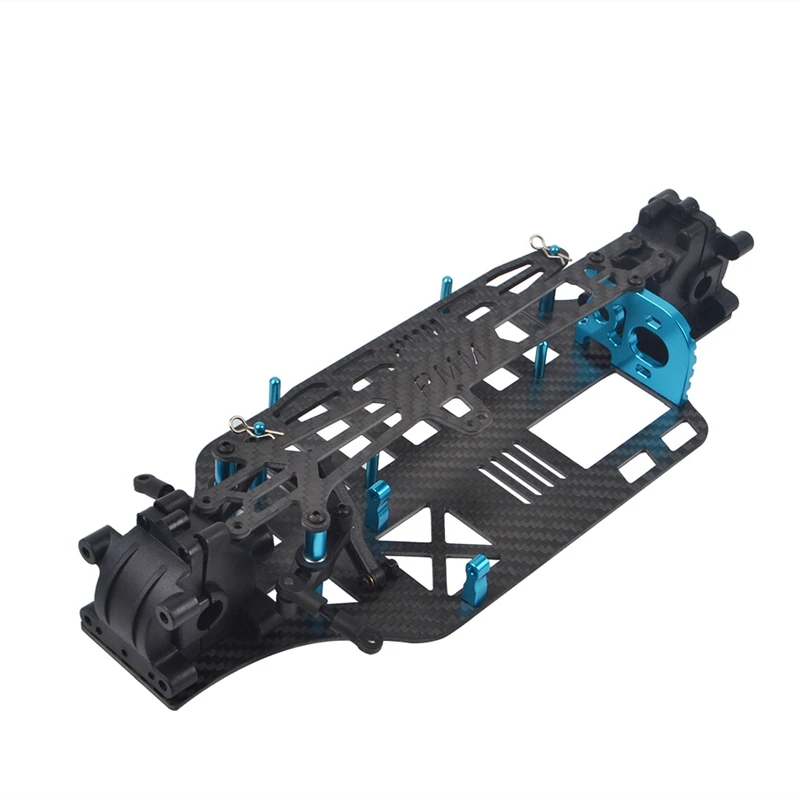 

1/10 RC Car Carbon Fiber Frame Chassis Plate Set for Tamiya TT-01 TT01 Parts Accessories