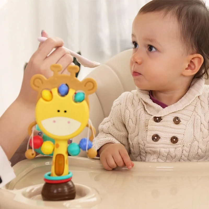 

Baby Rattles For Newborns 0 12 Months Educational Teether Musical Rattle Birth Gift Babies Teether For Teeth Boy Suction Cup Toy