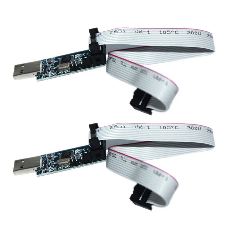

Программатор USB ISP 51, 3,3 В/5 В, 2 шт., для Atmega8 с поддержкой Win7/8/8.1/XP, 32 бит, 64 бит