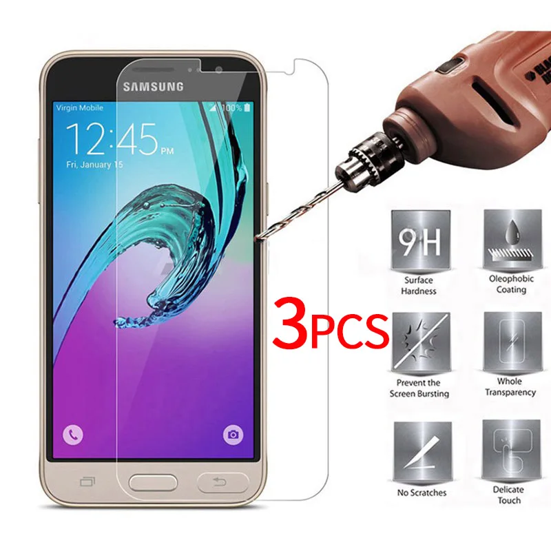 2.5D твердая пленка из закаленного стекла для Samsung Galaxy A3 A5 2016 A510 A7 2017 A51 A30 A40 A50