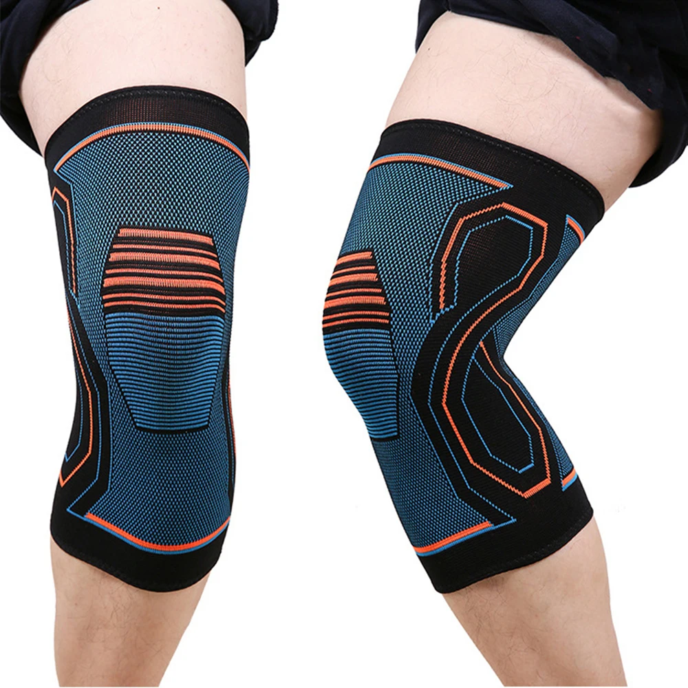 1PC High Elastic Knee Brace Stretchable Protective Sleeve Breathable Leg Joint Protector Exercise Kneepad | Спорт и развлечения