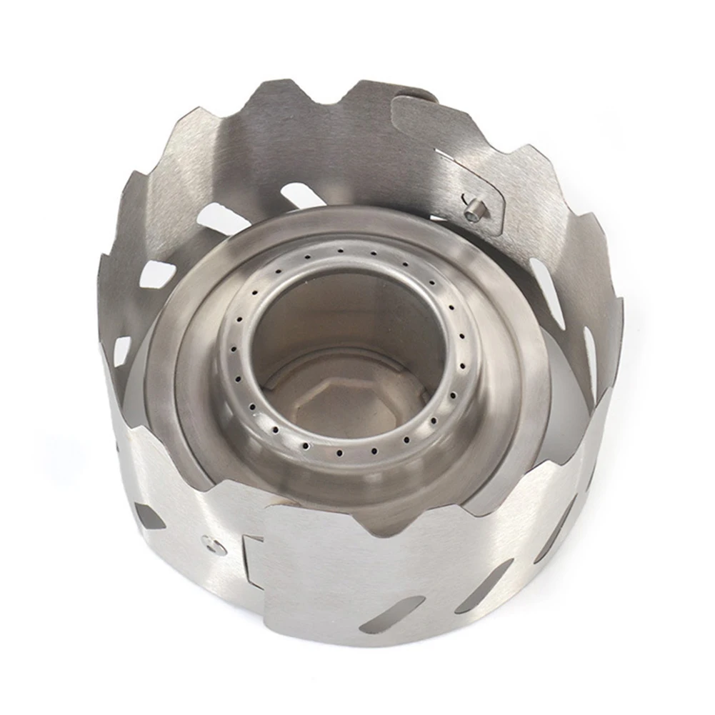 

Super light Stove bracket Rack Portable Stainless Steel Burner 9.5*6.7cm