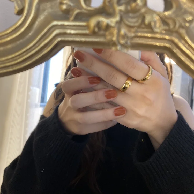 Парные кольца из титановой стали длиной 2 мм 4 6 8 регулируемое кольцо с