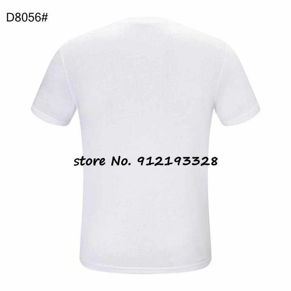 

Dsquared2 T-Shirt D2 Men Women Print Tees Dsq2 Short Sleeve D8056