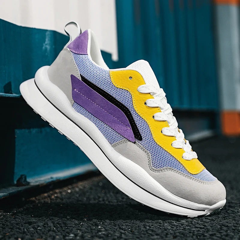 

Men's Sports Shoes Classic Casual Shoes Breathable Mesh Outdoor Shoes Fitness Training Jogging Shoes Sports Zapatillas Hombre