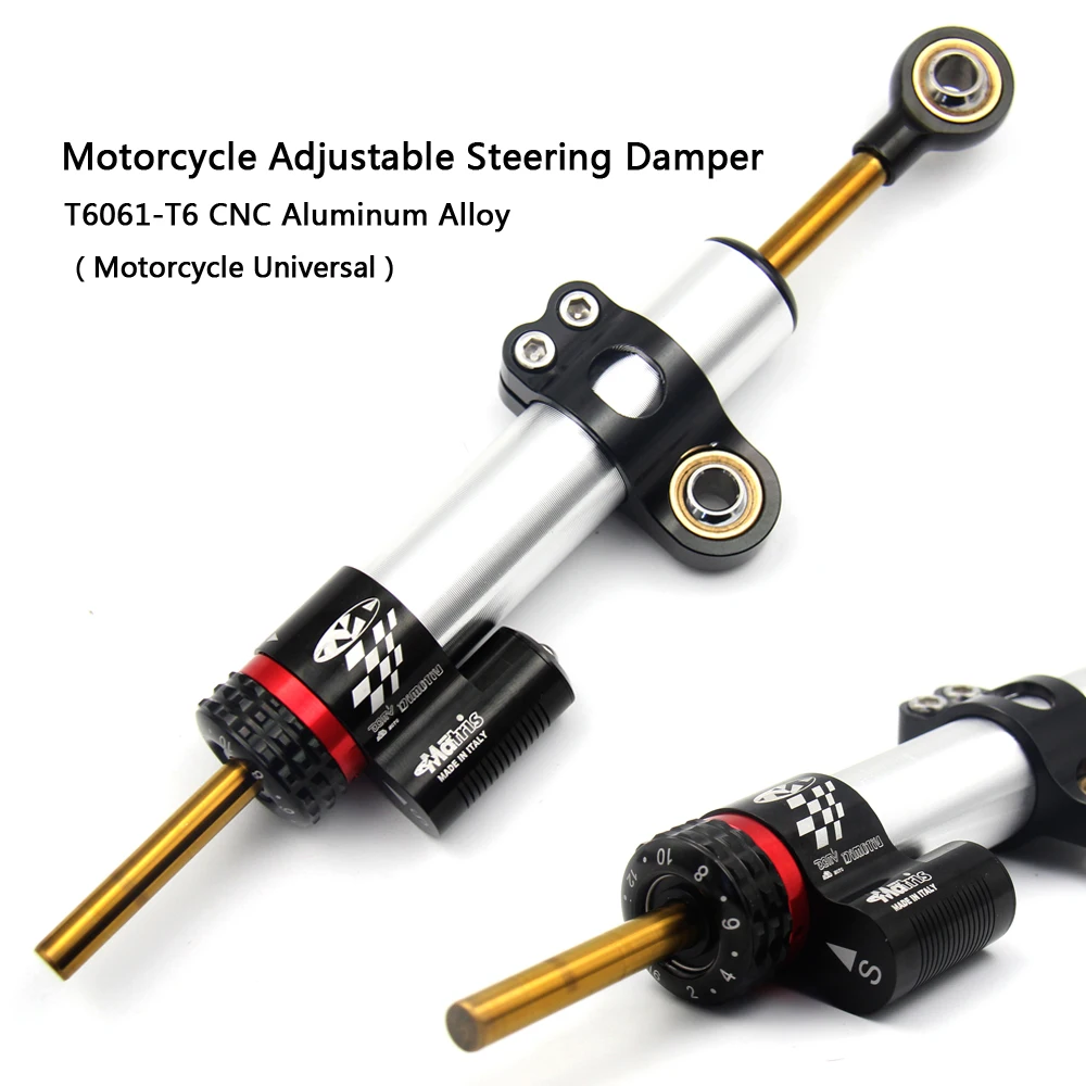 Универсальный Регулируемый стабилизатор рулевого демпфера для мотоцикла 200 Suzuki
