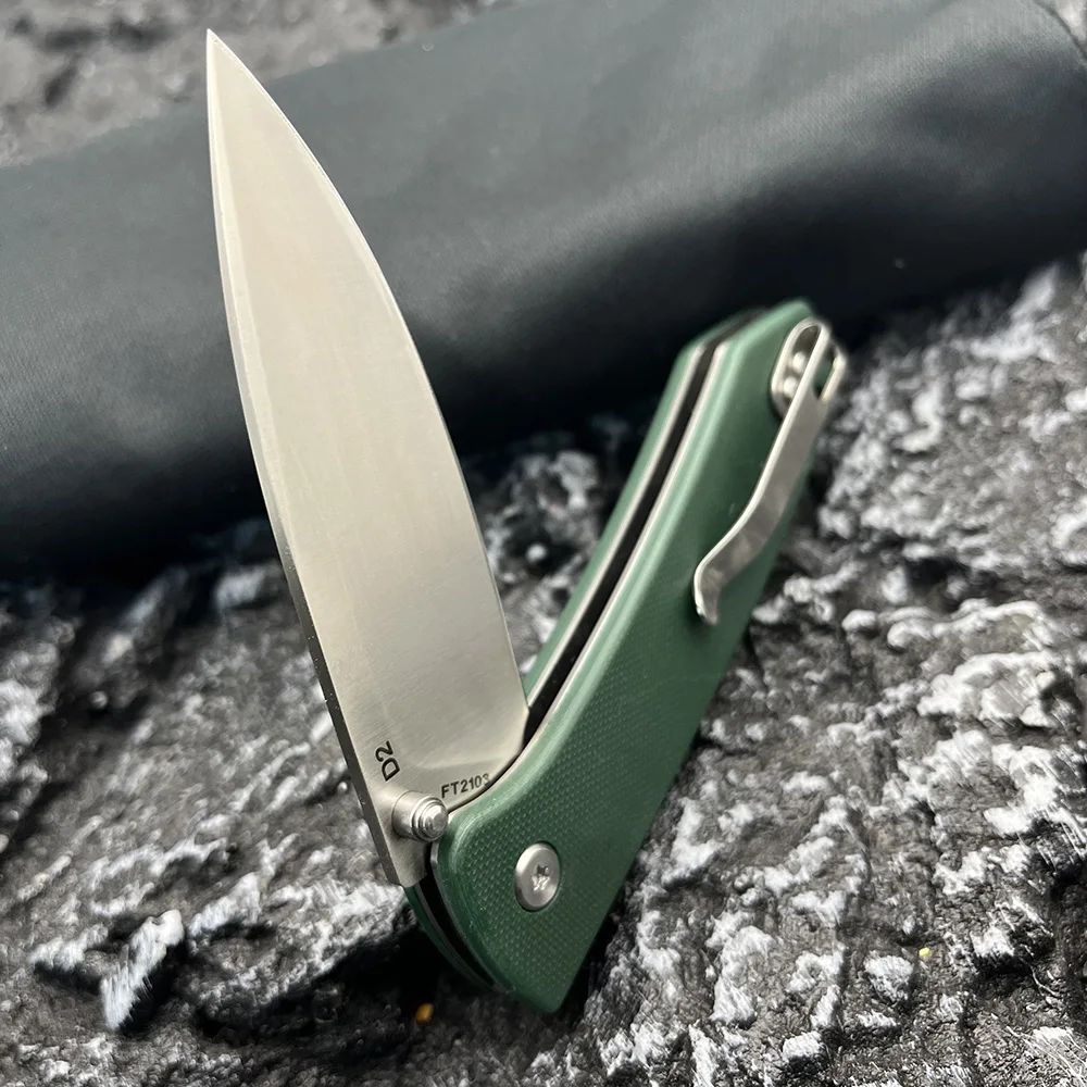 Складной нож новой модели FREETIGER FT2103 карманный для стейка с лезвием D2 уличный