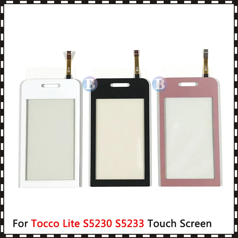10Pcs/lot High Quality 3.0&quot For Samsung Galaxy Tocco Lite S5230 S5233 Touch Screen Digitizer Sensor Outer Glass Lens Panel | Мобильные