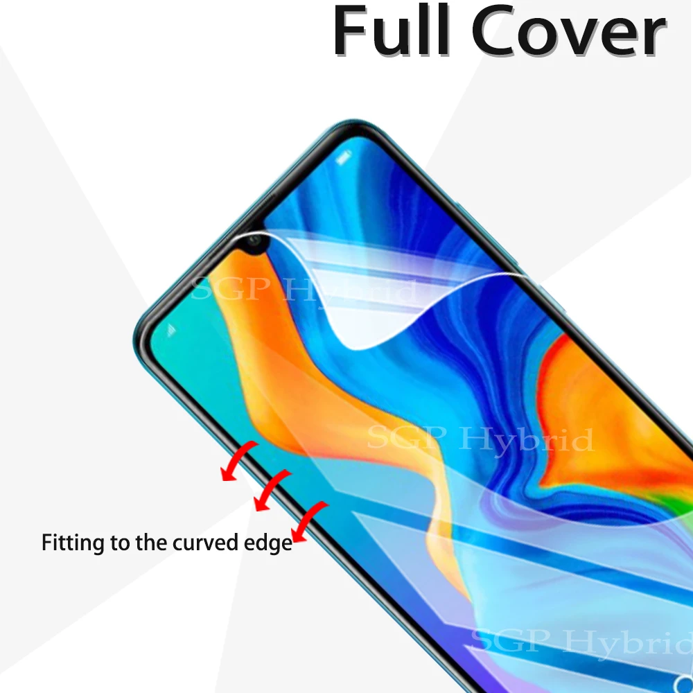 2pcs hydrogel film for huawei p30 pro lite screen protector display protective film for huawei p30 pro lite p 30 ele l29 ele free global shipping