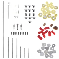 83pcslot flute repair parts set flute sound hole mat pad roller screws reed wind instrument repair kit with complete tools