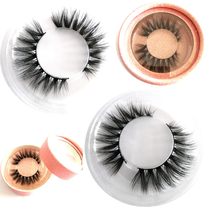 100% норковые ресницы ручной работы меховые накладные натуральные толстые