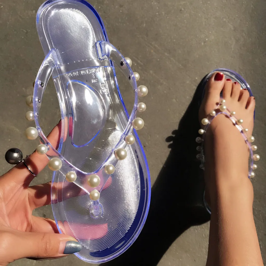 Летние женские Вьетнамки для девочек Нескользящая дышащая обувь на плоской