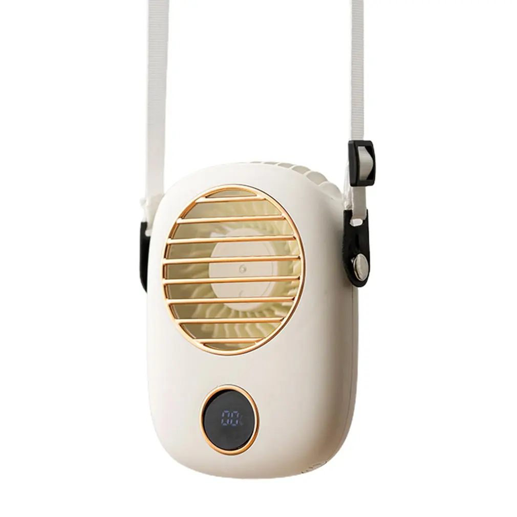 Новый продукт F9 портативный охлаждающий подвесной шейный маленький вентилятор