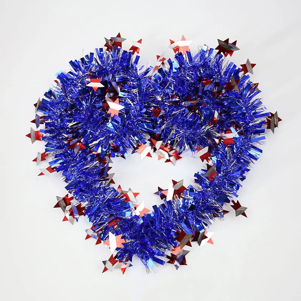 Патриотический дизайнерский венок для 4 июля домашний декор рождественское